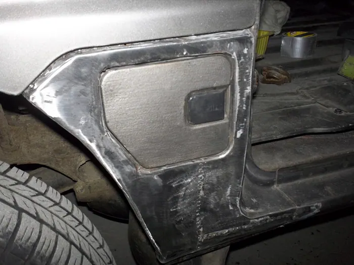 Autoklempířské práce na karoserii vozu
